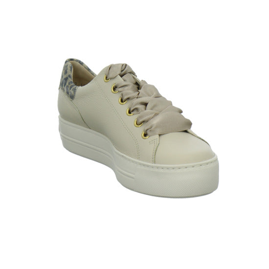 Paul Green Schnürhalbschuhe Beige-kombi - 360° Ansicht