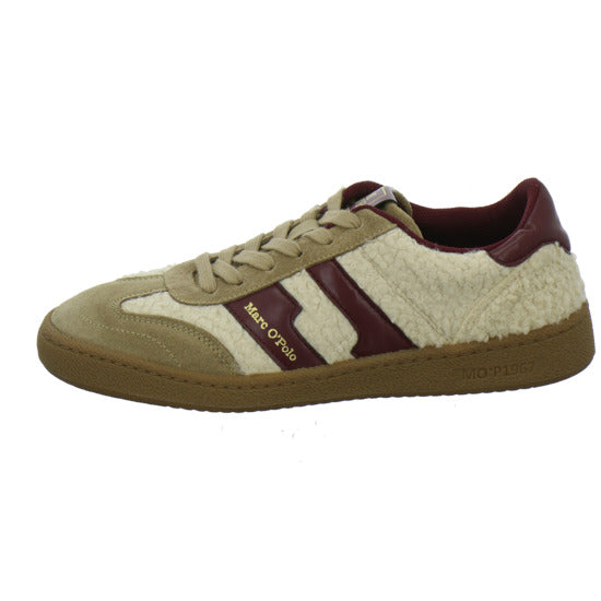 Marc O` Polo Court Schnürhalbschuhe Beige-kombi