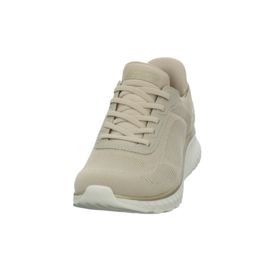 Skechers Sneaker Damen SLIP INS BOBS Beige-kombi