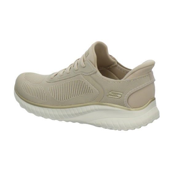 Skechers Sneaker Damen SLIP INS BOBS Beige-kombi