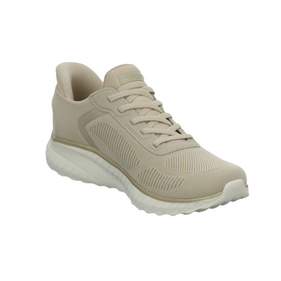 Skechers Sneaker Damen SLIP INS BOBS Beige-kombi