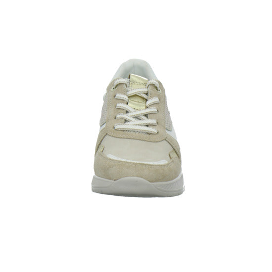 Gabor Comfort Sneaker Damen Rolling Soft Beige-kombi