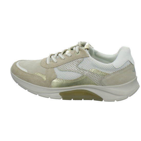 Gabor Comfort Sneaker Damen Rolling Soft Beige-kombi