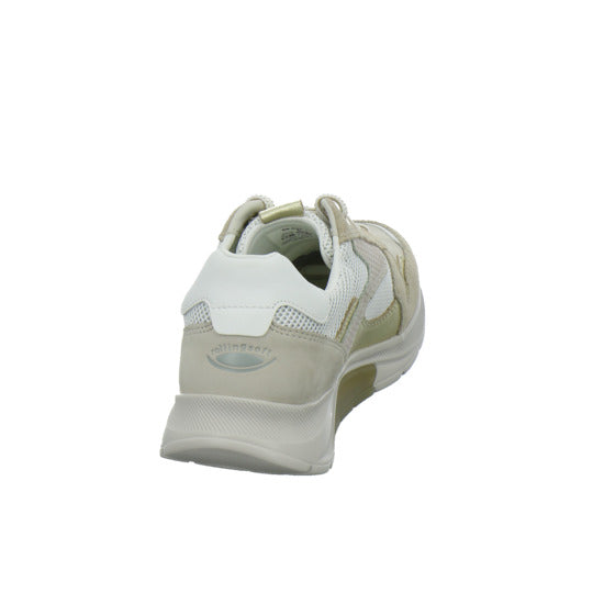 Gabor Comfort Sneaker Damen Rolling Soft Beige-kombi