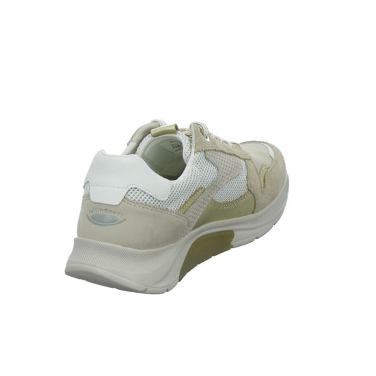 Gabor Comfort Sneaker Damen Rolling Soft Beige-kombi