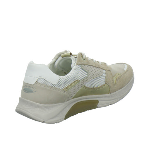 Gabor Comfort Sneaker Damen Rolling Soft Beige-kombi