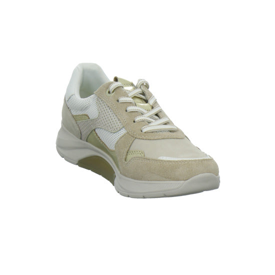 Gabor Comfort Sneaker Damen Rolling Soft Beige-kombi