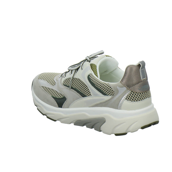 Gabor Comfort Sneaker Damen Rolling Soft Beige-kombi