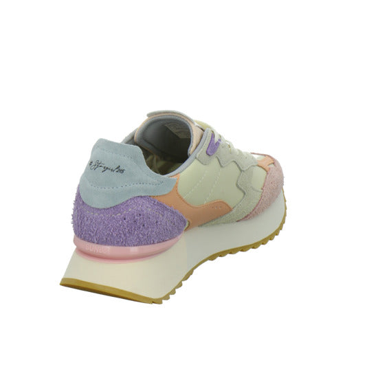 SUN68 Sneaker Damen Star Girl Beige-kombi