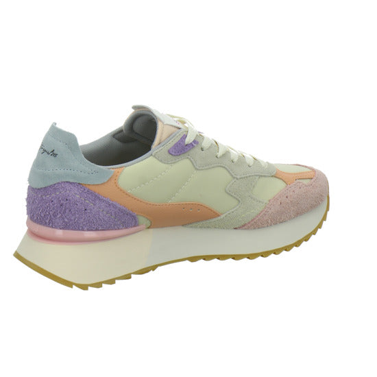 SUN68 Sneaker Damen Star Girl Beige-kombi
