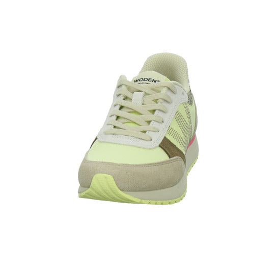 Woden Sneaker Damen Ronja Tricolor Beige-kombi