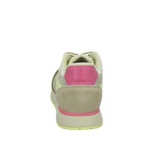 Woden Sneaker Damen Ronja Tricolor Beige-kombi