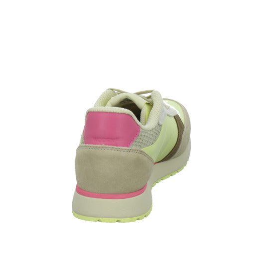 Woden Sneaker Damen Ronja Tricolor Beige-kombi