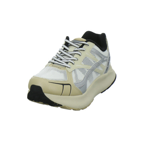 Woden Sneaker Damen Freja Runner Beige-kombi