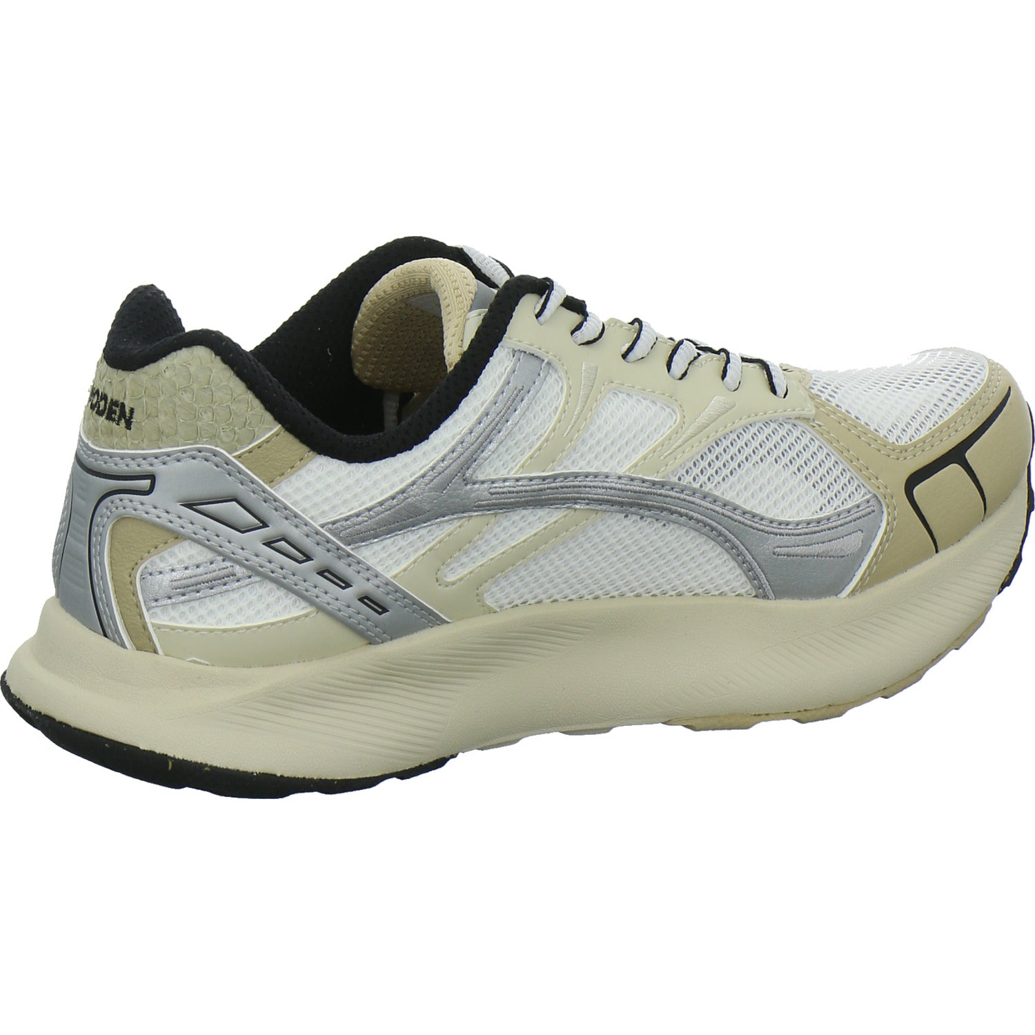 Woden Sneaker Damen Freja Runner Beige-kombi