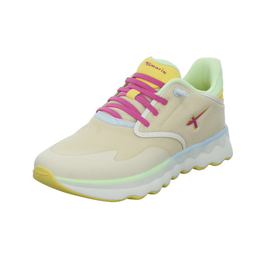 Tamaris Sneaker Damen Beige-kombi