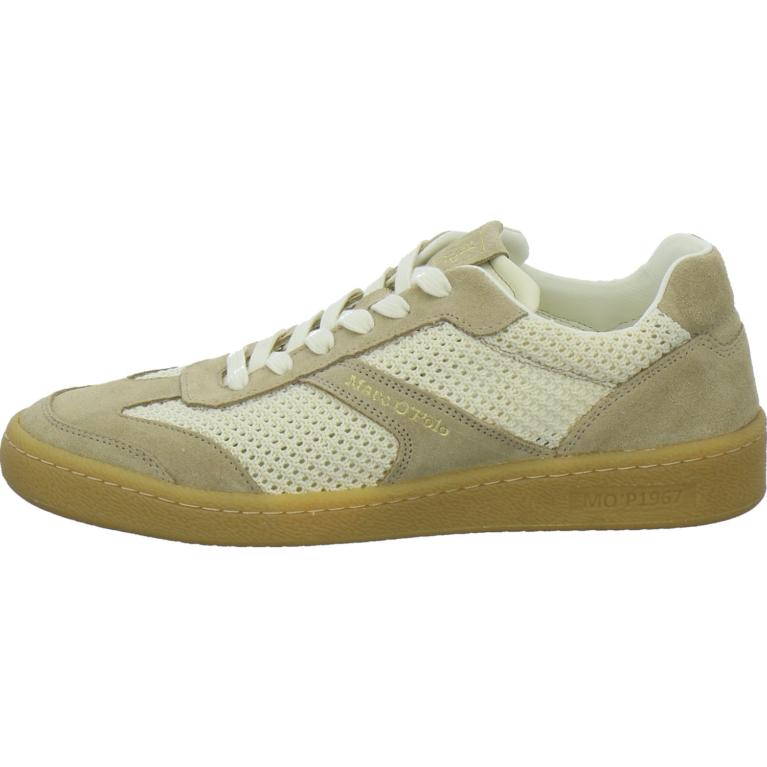 Marc O` Polo Sneaker Damen Court Beige-kombi