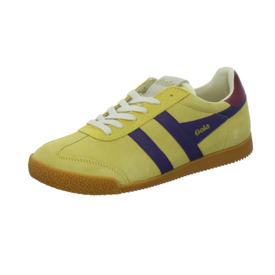 Gola Elan Schnürhalbschuhe Gelb - 360° Ansicht