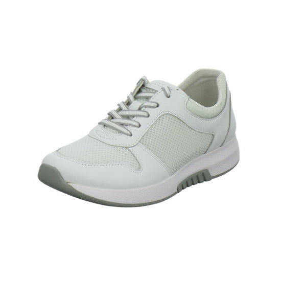 Gabor Comfort Rolling Soft Schnürhalbschuhe Weiß - 360° Ansicht