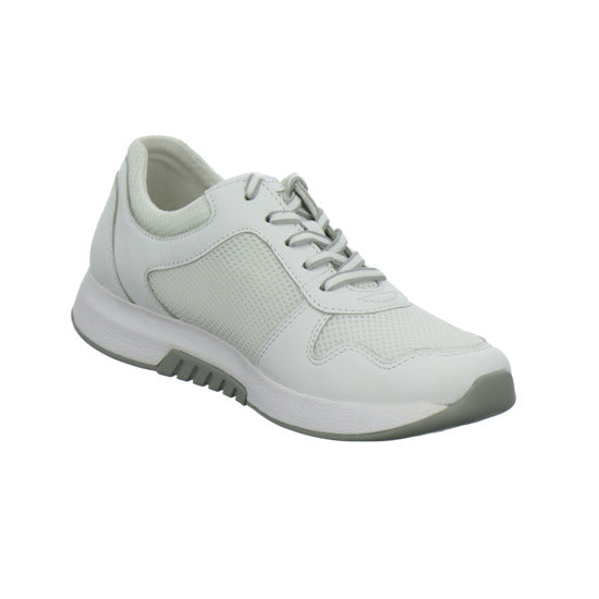 Gabor Comfort Rolling Soft Schnürhalbschuhe Weiß - 360° Ansicht