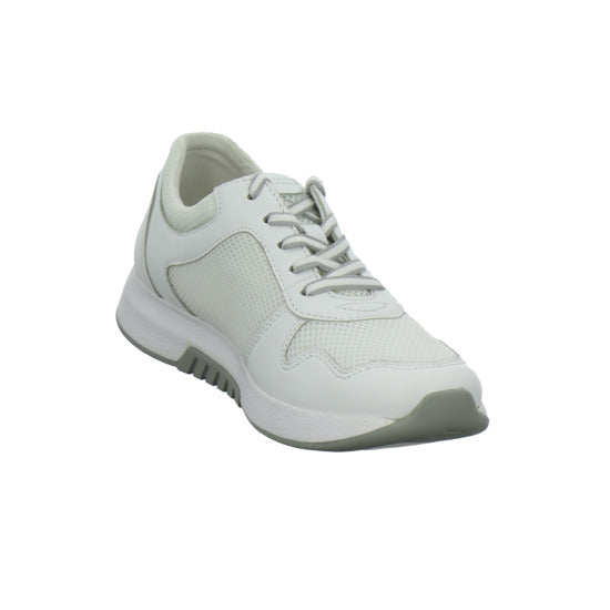 Gabor Comfort Rolling Soft Schnürhalbschuhe Weiß - 360° Ansicht