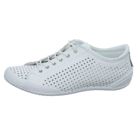 Andrea Conti Schnürhalbschuhe Weiß - 360° Ansicht