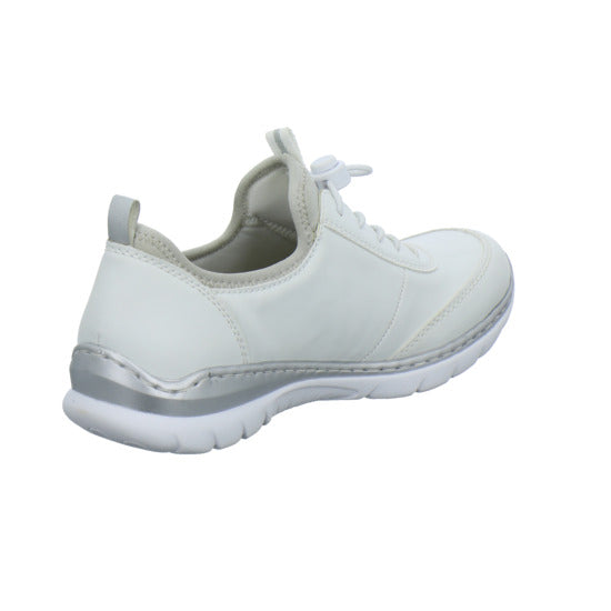 Rieker Schnürhalbschuhe Weiß - 360° Ansicht