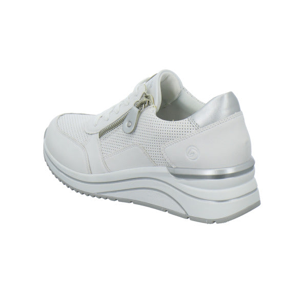Remonte Schnürhalbschuhe Weiß - 360° Ansicht