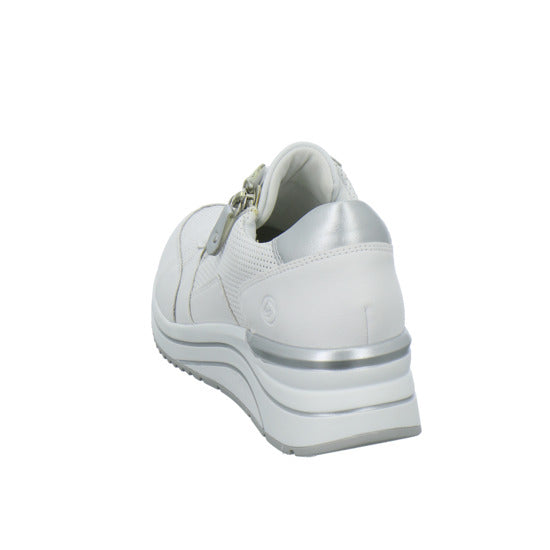 Remonte Schnürhalbschuhe Weiß - 360° Ansicht