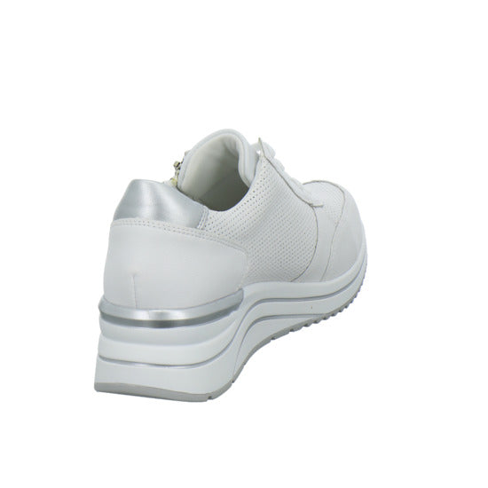 Remonte Schnürhalbschuhe Weiß - 360° Ansicht