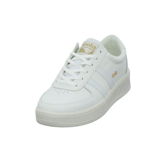 Gola Grandslam Leather Schnürhalbschuhe Weiß - 360° Ansicht