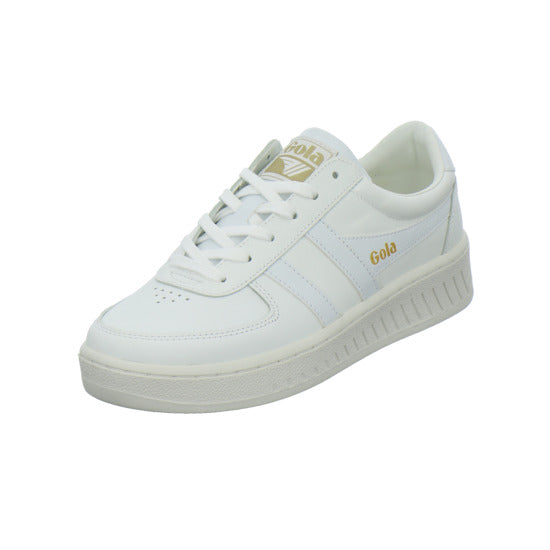 Gola Grandslam Leather Schnürhalbschuhe Weiß - 360° Ansicht