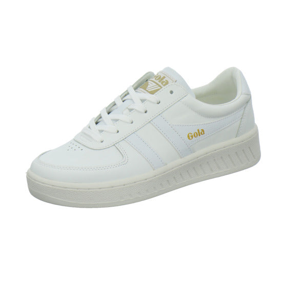 Gola Grandslam Leather Schnürhalbschuhe Weiß - 360° Ansicht