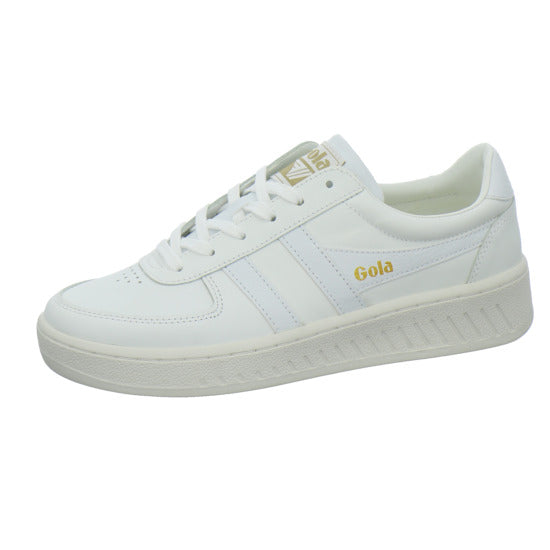 Gola Grandslam Leather Schnürhalbschuhe Weiß - 360° Ansicht
