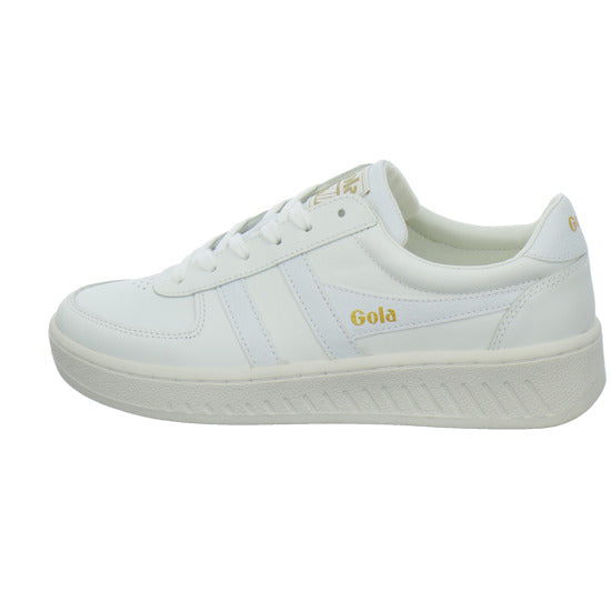 Gola Grandslam Leather Schnürhalbschuhe Weiß - 360° Ansicht