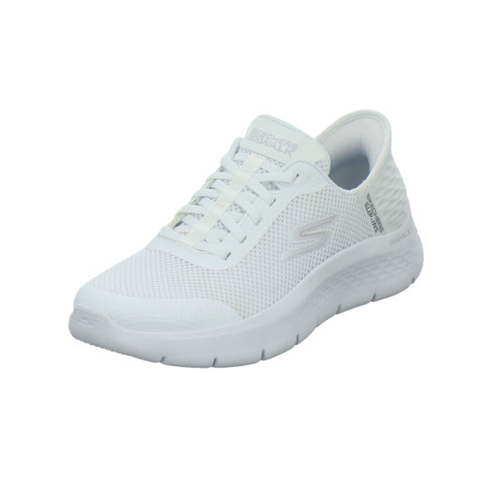 Skechers SLIP INS GO WALK Schnürhalbschuhe Weiß - 360° Ansicht