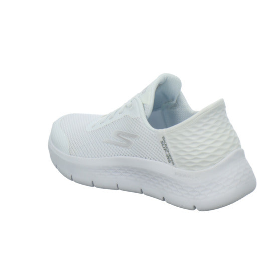 Skechers SLIP INS GO WALK Schnürhalbschuhe Weiß - 360° Ansicht
