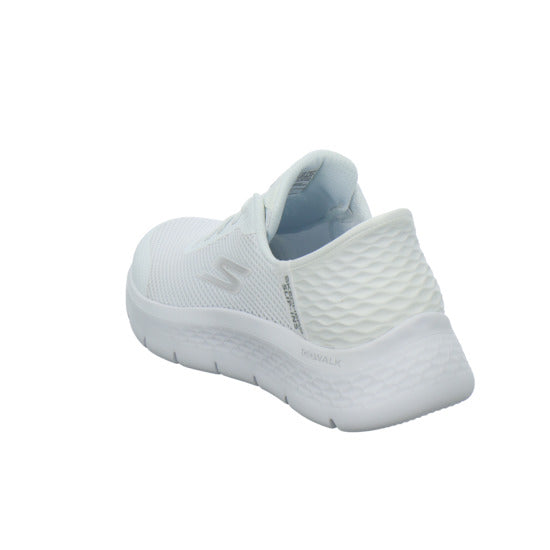 Skechers SLIP INS GO WALK Schnürhalbschuhe Weiß - 360° Ansicht
