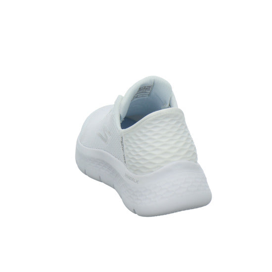 Skechers SLIP INS GO WALK Schnürhalbschuhe Weiß - 360° Ansicht