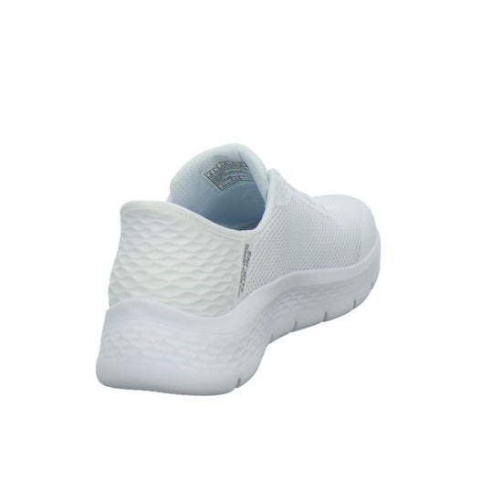Skechers SLIP INS GO WALK Schnürhalbschuhe Weiß - 360° Ansicht