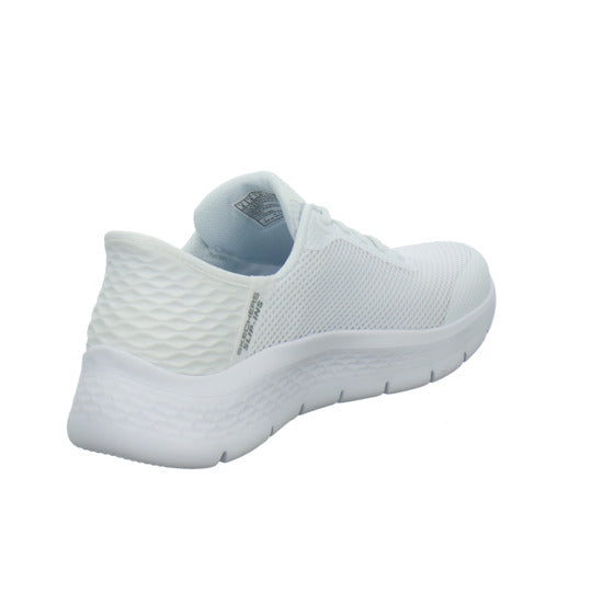 Skechers SLIP INS GO WALK Schnürhalbschuhe Weiß - 360° Ansicht
