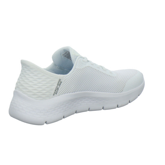 Skechers SLIP INS GO WALK Schnürhalbschuhe Weiß - 360° Ansicht