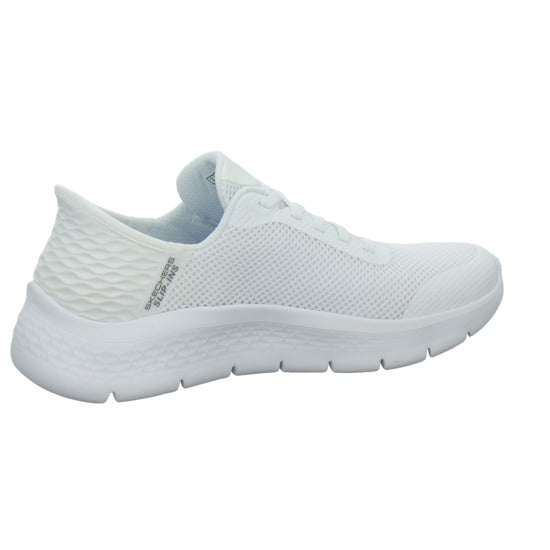 Skechers SLIP INS GO WALK Schnürhalbschuhe Weiß - 360° Ansicht
