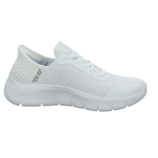 Skechers SLIP INS GO WALK Schnürhalbschuhe Weiß - 360° Ansicht