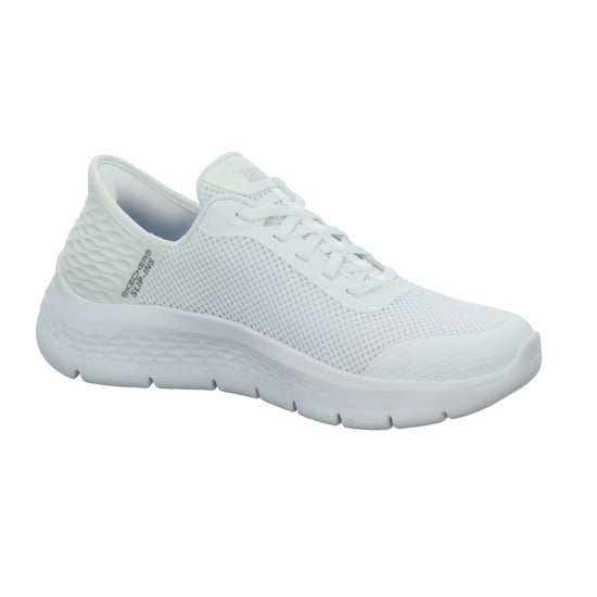 Skechers SLIP INS GO WALK Schnürhalbschuhe Weiß - 360° Ansicht