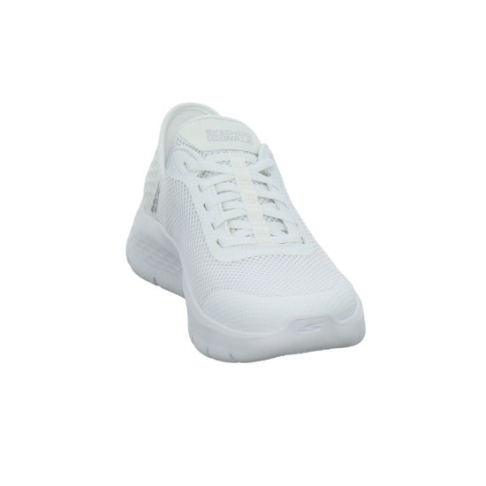 Skechers SLIP INS GO WALK Schnürhalbschuhe Weiß - 360° Ansicht