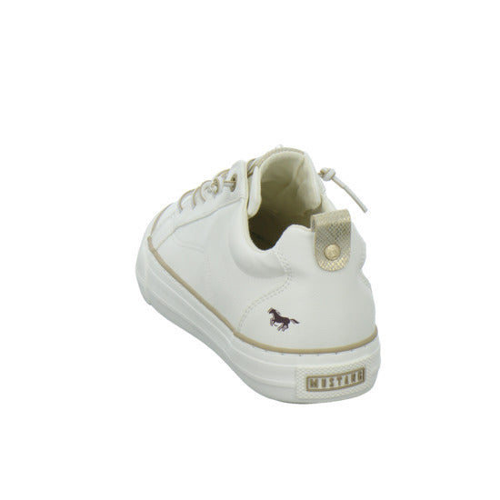 Mustang Schnürhalbschuhe Weiß - 360° Ansicht