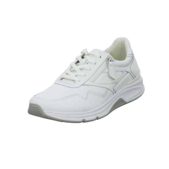 Gabor Comfort Rolling Soft Schnürhalbschuhe Weiß - 360° Ansicht