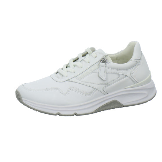 Gabor Comfort Rolling Soft Schnürhalbschuhe Weiß - 360° Ansicht