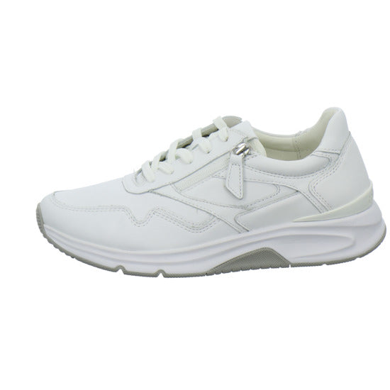 Gabor Comfort Rolling Soft Schnürhalbschuhe Weiß - 360° Ansicht